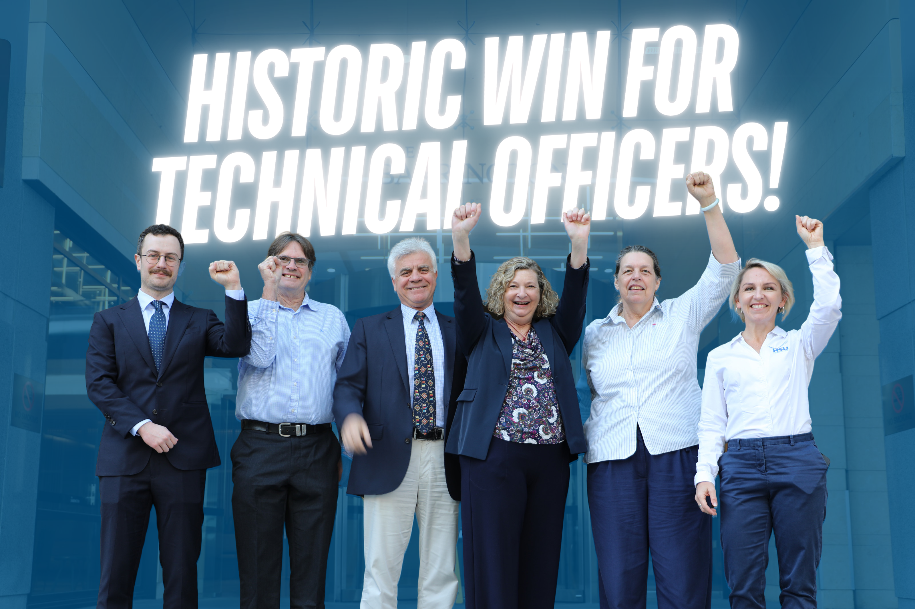 Historic win for Technical Officers hero image